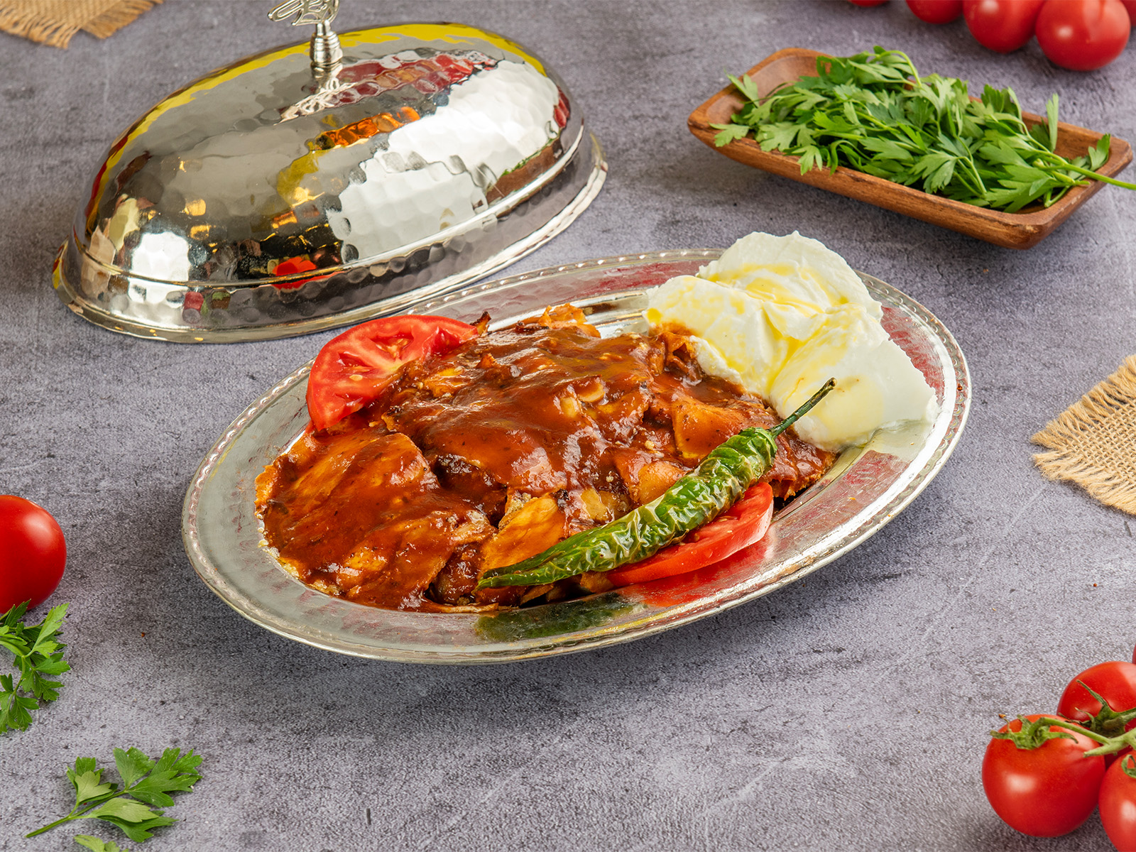 İskender (Tavuk Dönerden)