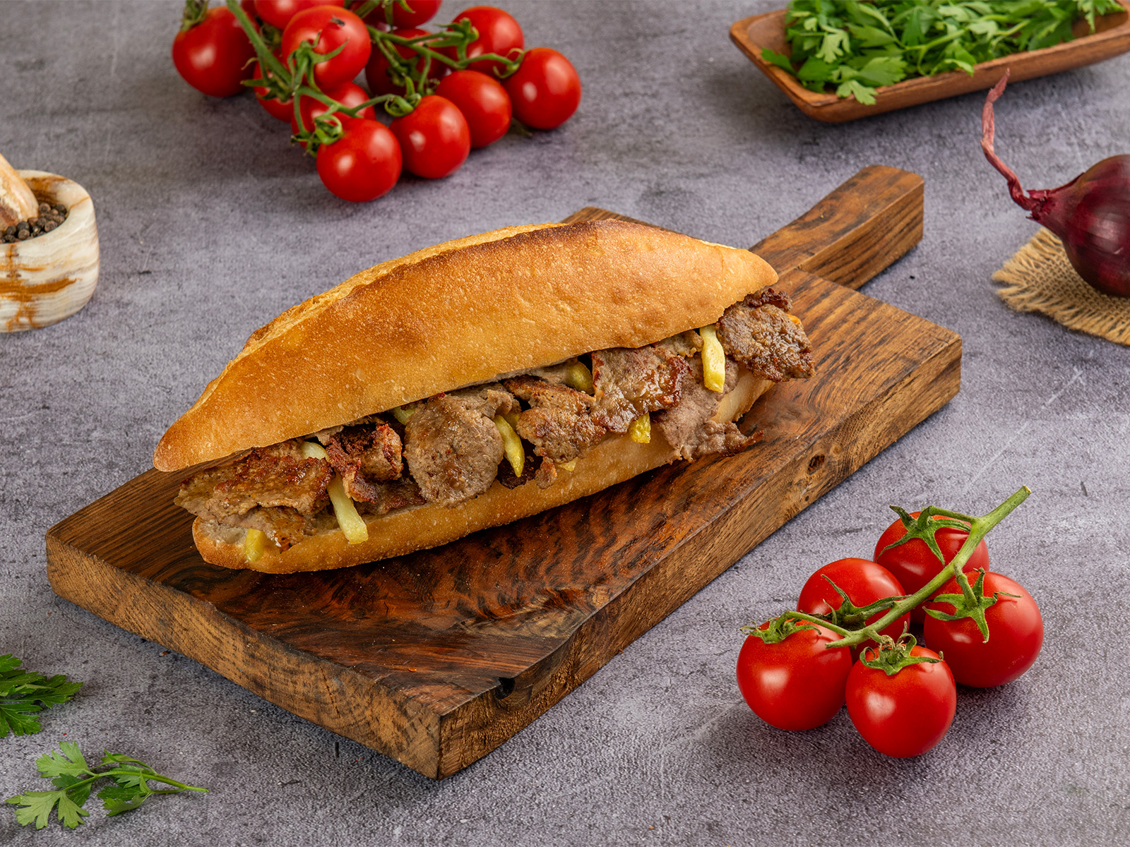 Sandviç Ekmek Arası Et Döner